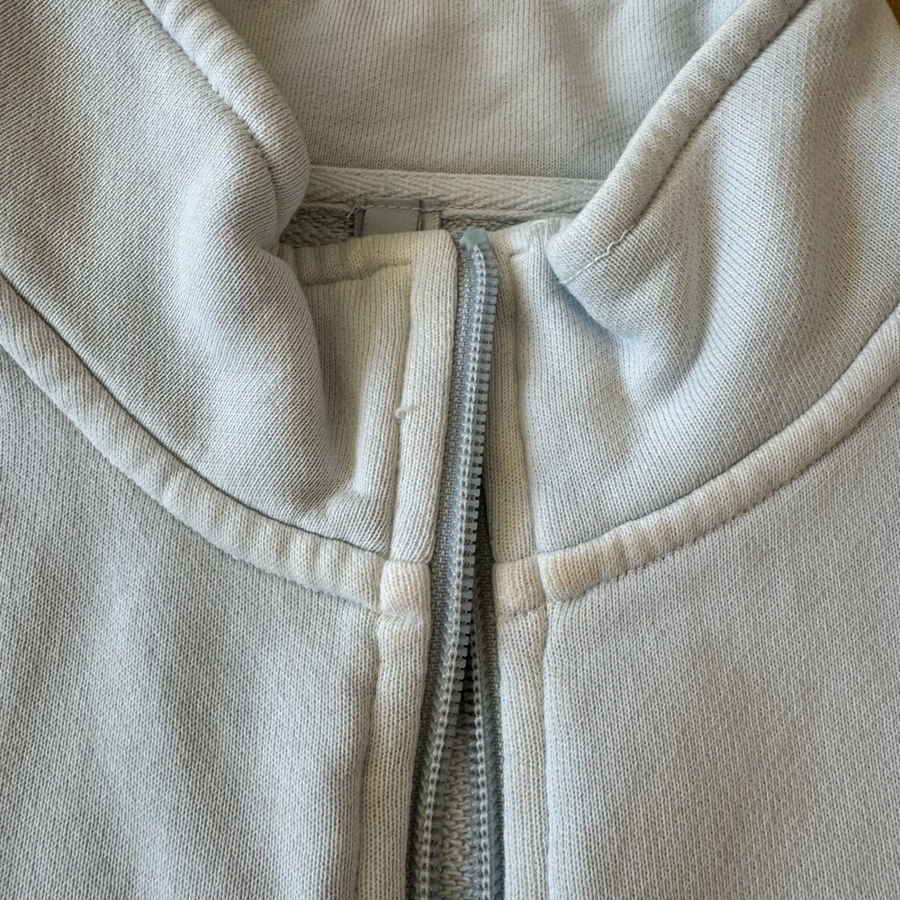 Skims Organic
Cotton Half Zip Pullover in opal M - Picture 4 of 8